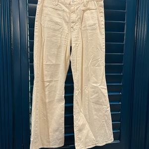 MOTHER Denim High Rise Wide Leg Jeans - Size 32